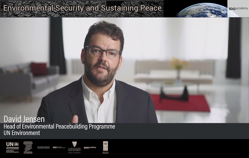 Environmental Security & Sustaining the Peace – SDG Academy